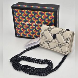 Kurt Geiger London NWT Quilted Micro Kensington Crossbody Bag